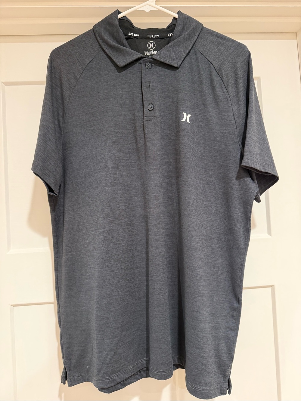 Hurley Men's Dark Gray Heather Performance Polo